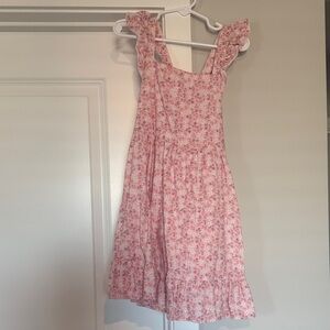 Cat & Jack Pink Floral Kids Casual Dress